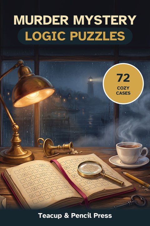 Cover of Murder Mystery Logic Puzzles