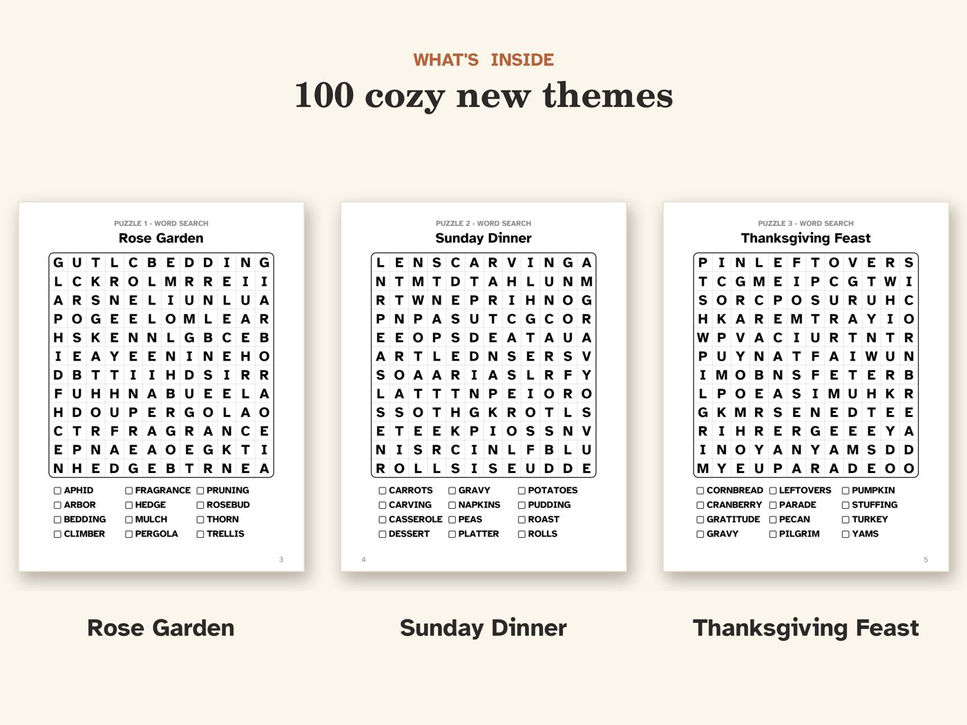 Show picture 2: Inside: 100 cozy new themes